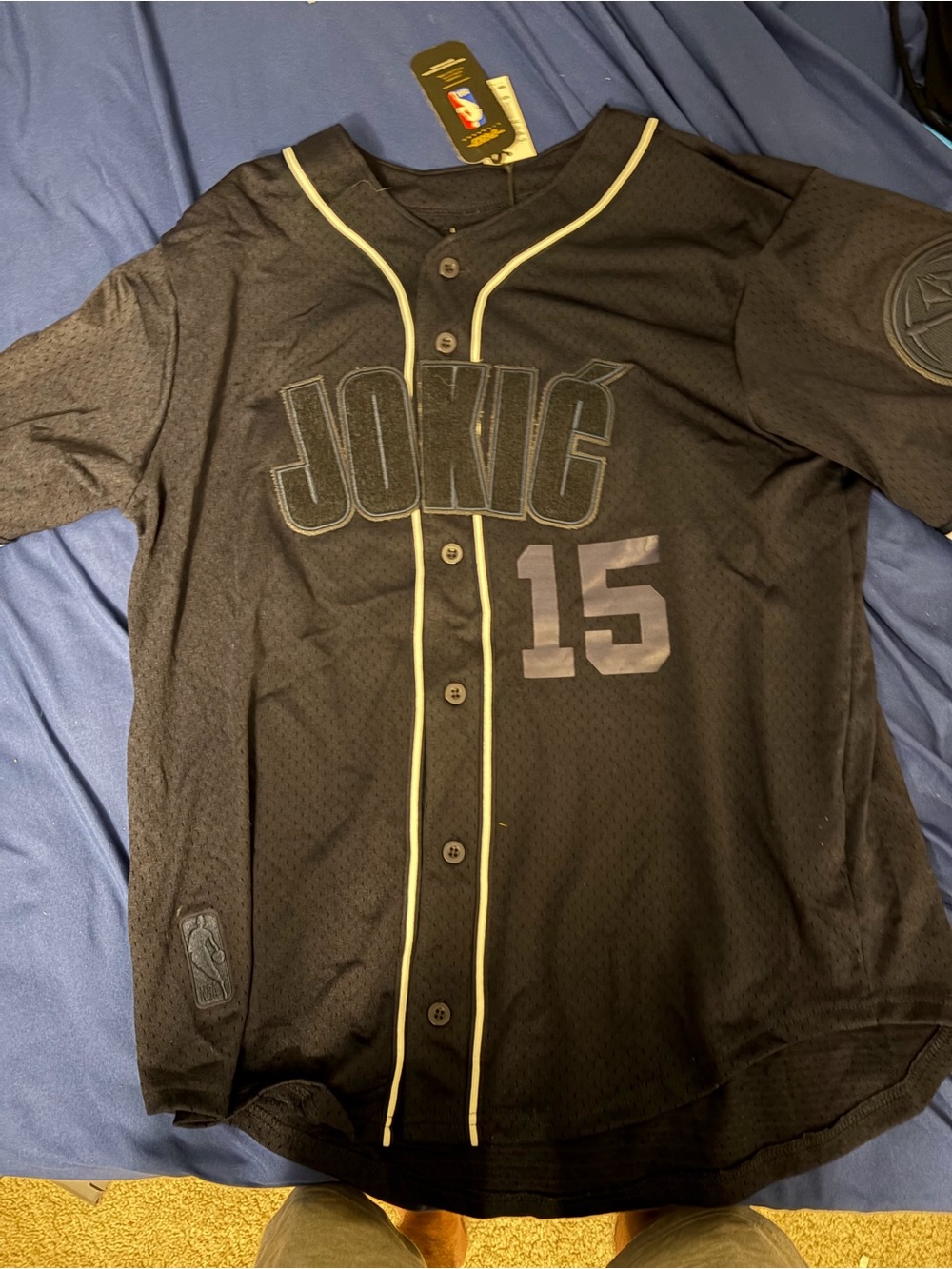 NBA Jokic jersey button up size L